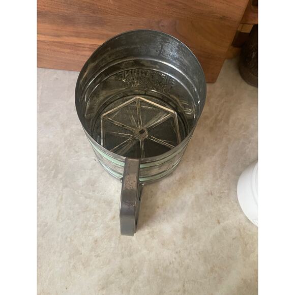 Sift-Chine vintage 40's flour sifter - Picture 6 of 9